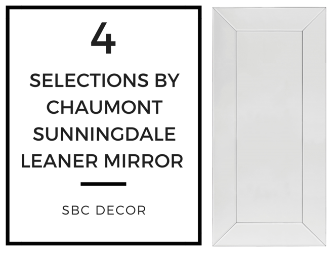 sunningdale leaner mirror
