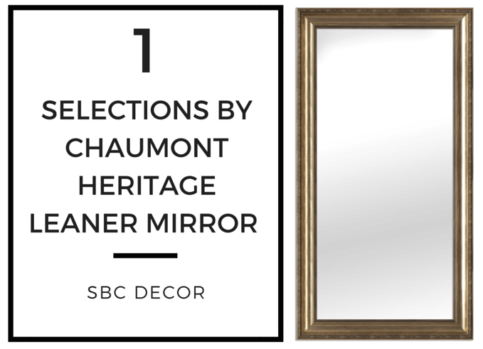 Heritage leaner mirror